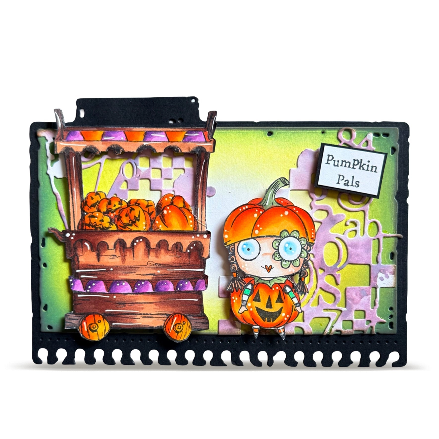 Pumpkin Pals A7 Stamp Set No. 1426
