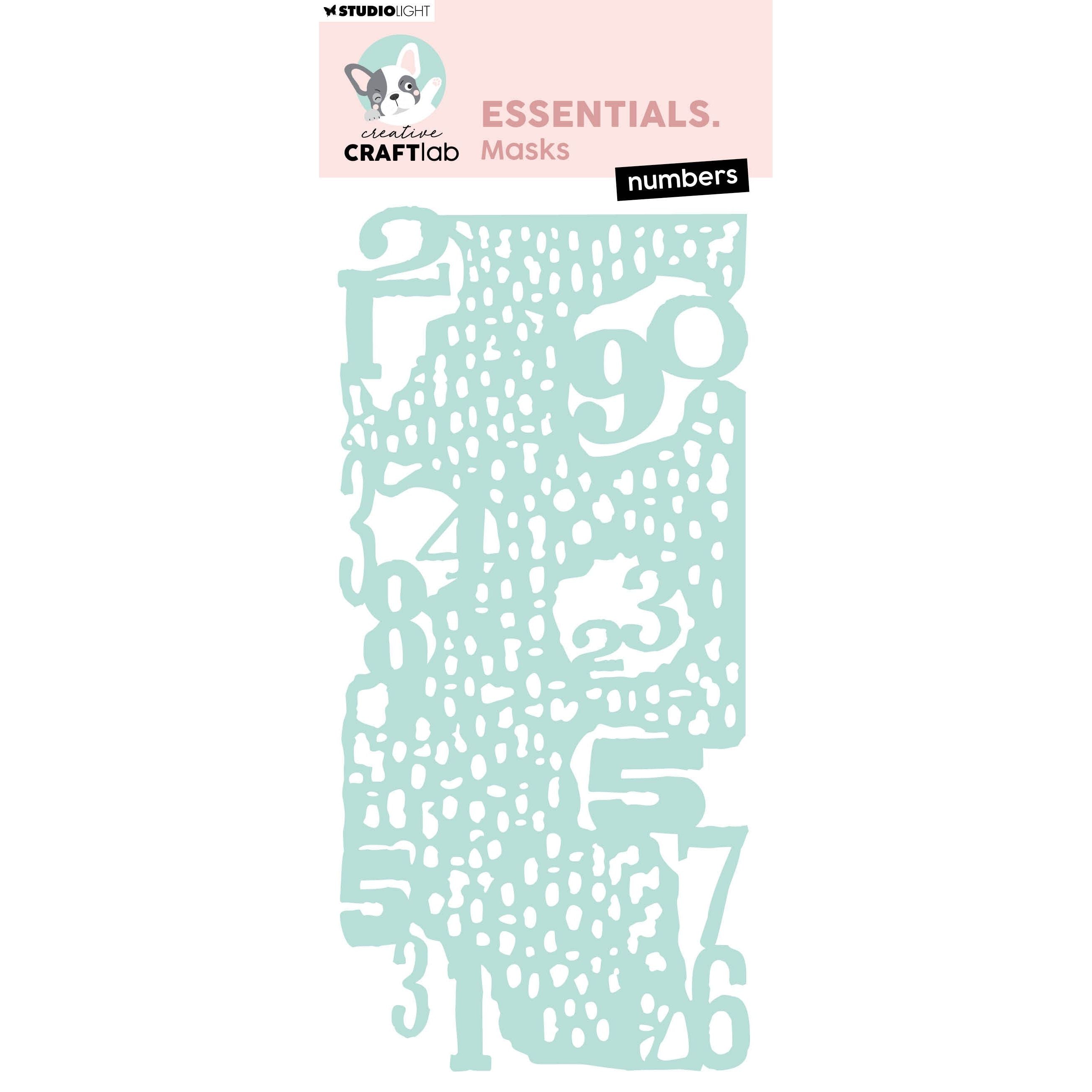 Numbers Essentials Stencil Mask | Creative CraftLab