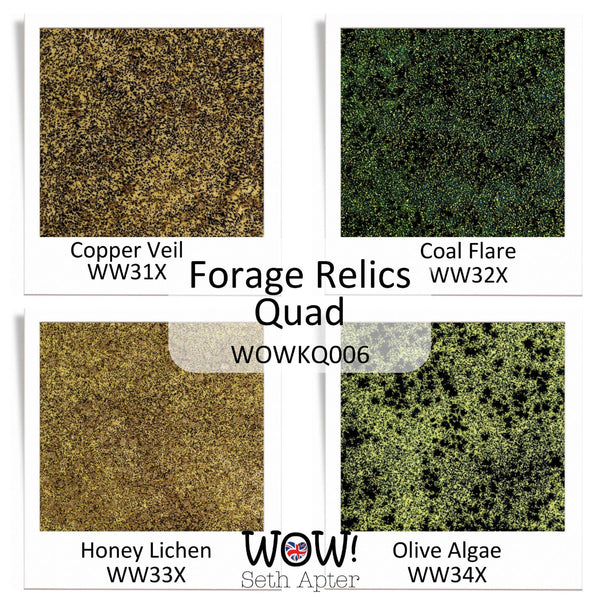 Foraged Relics Quad Embossing Powders | Seth Apter
