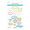 Speech Bubbles Etched Dies | Kelly Bangs {clearance}