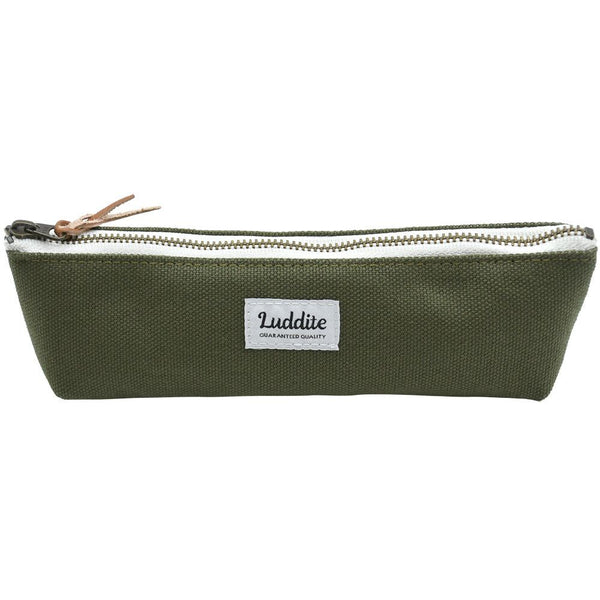 Canvas Zippered Boat Pen Case