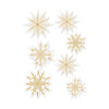 Sleigh Bells Ring Stars Dimensional Acetate Stickers