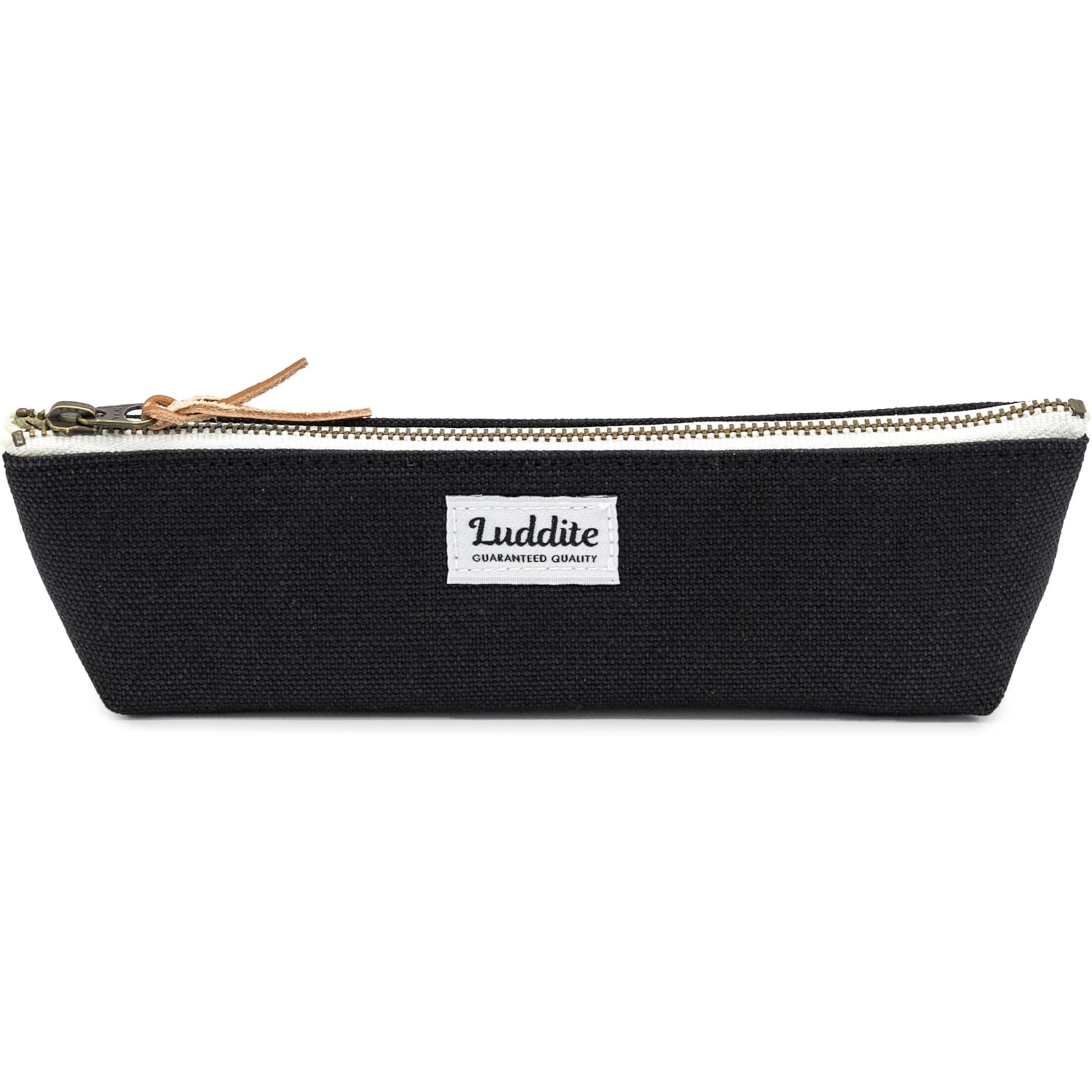 Canvas Zippered Boat Pen Case