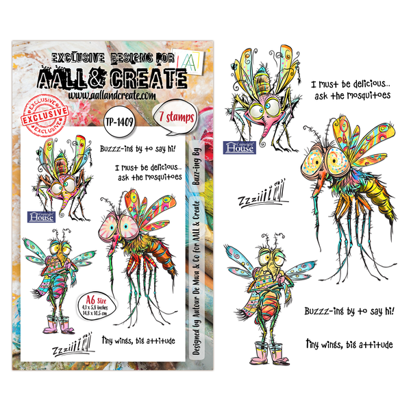 Buzz-ing By A6 Stamp Set
