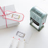 Cat Design Rotating Date Stamp