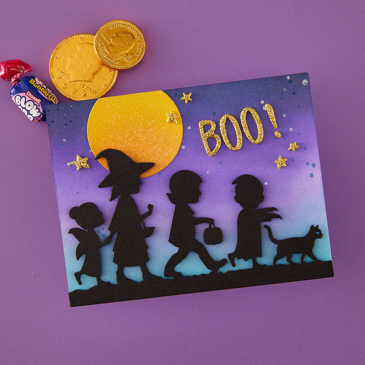 Boo Parade Etched Die Set