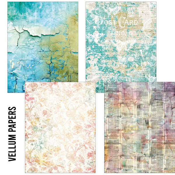 The Sound of Spring Mixed A5 Tissue & Vellum Craftmix