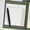 Undated Calendar Refill for A5 Laconic Fieldpad