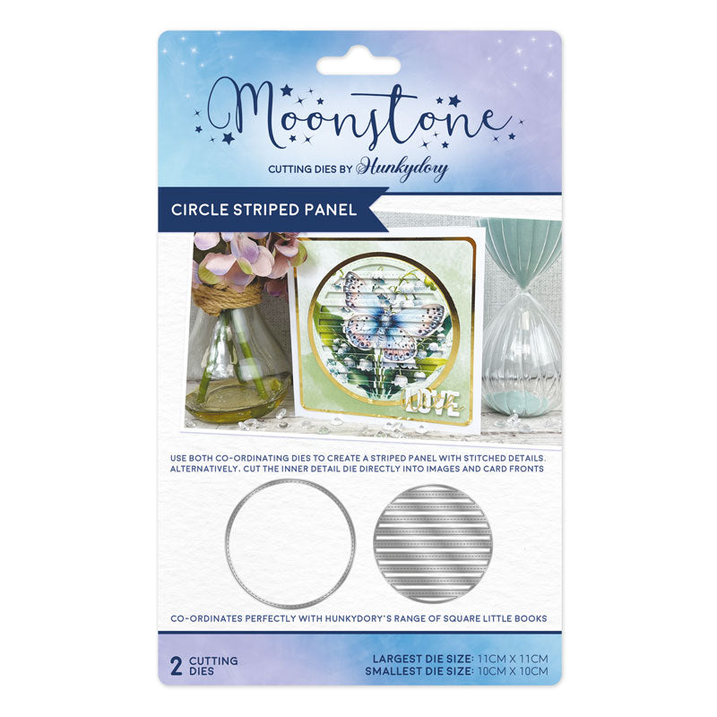 Circle Striped Panel Die Set | Moonstone Dies