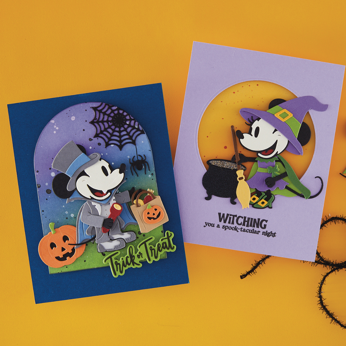 Classic Mouse Costume Party Etched Die Set