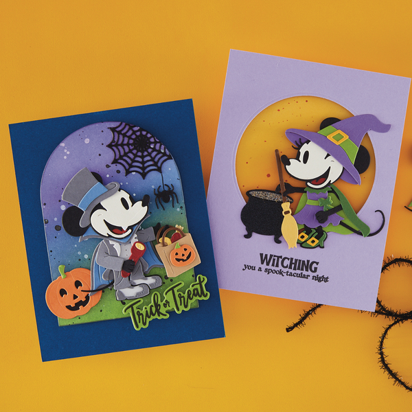 Classic Mouse Costume Party Etched Die Set