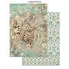 Gardens of Time Junk Journal Book | Backgrounds, Stickers, and Cut-outs