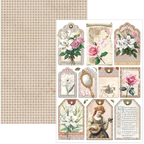 Courtly Love A4 Creative Pad