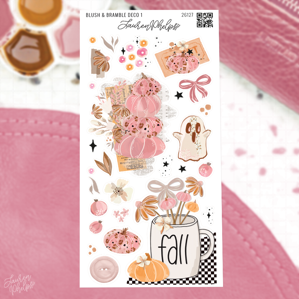 Blush & Bramble Deco 1 Sticker Sheet