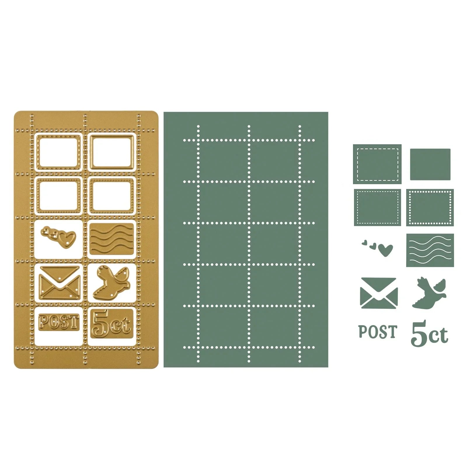 Postage Stamp Sheet Cutting Dies