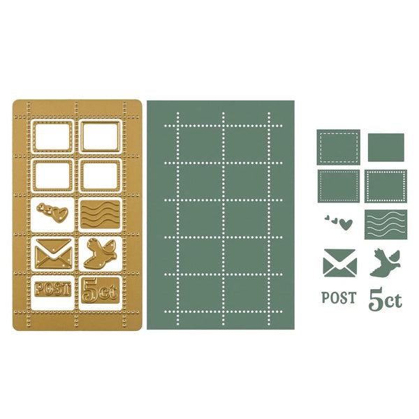 Postage Stamp Sheet Cutting Dies