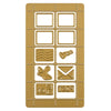 Postage Stamp Sheet Cutting Dies
