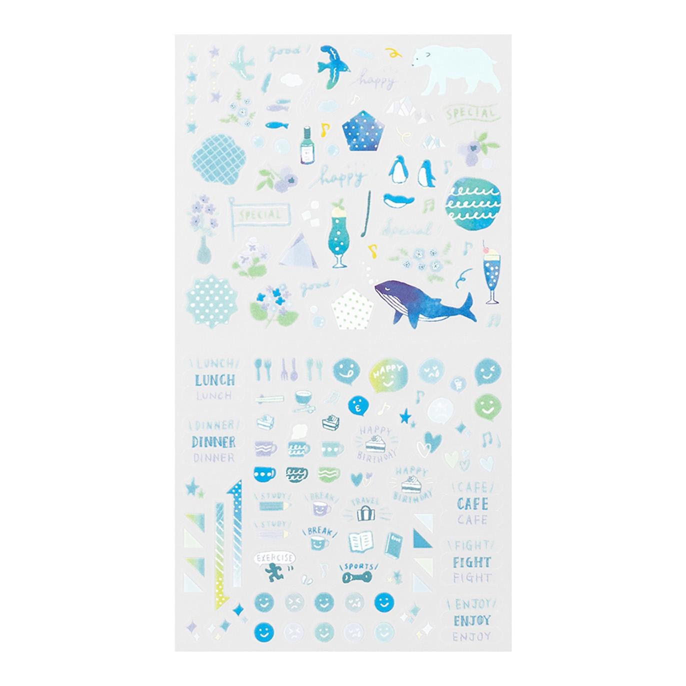 Blue Colorway 2560 Sticker Sheet