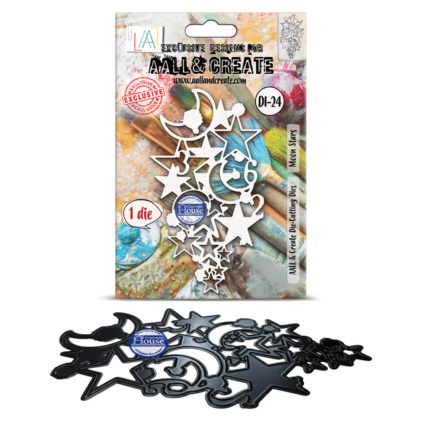 Moon Stars Die Set No. 024