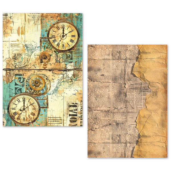 Fragments of Time 24pc A5 Tissue Paper Set