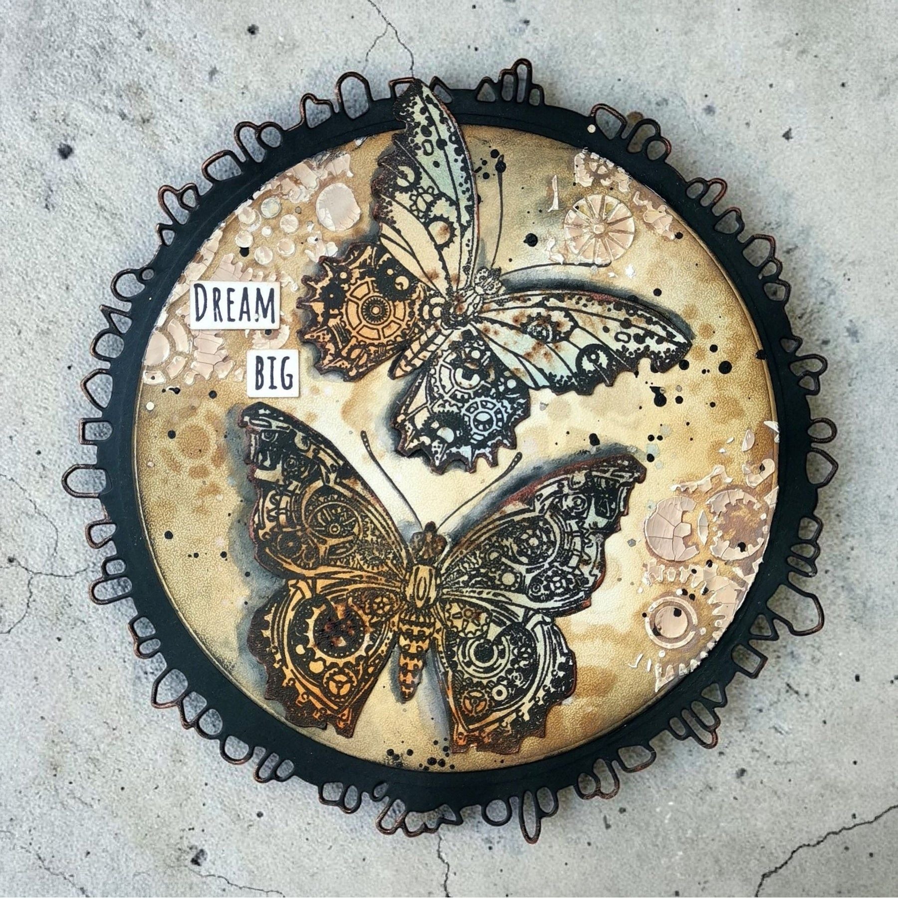 Steamheart 6x6 Stencil No. 270