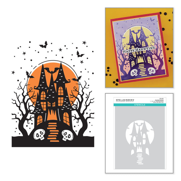 Haunted Hollow Press Plate + Die Set + Stencil Bundle | Betterpress Society August 2026