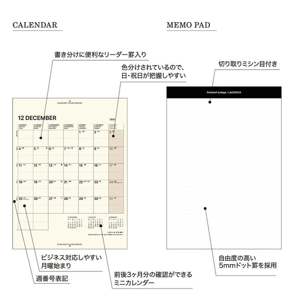 Laconic A5 Fieldpad Clip Folio