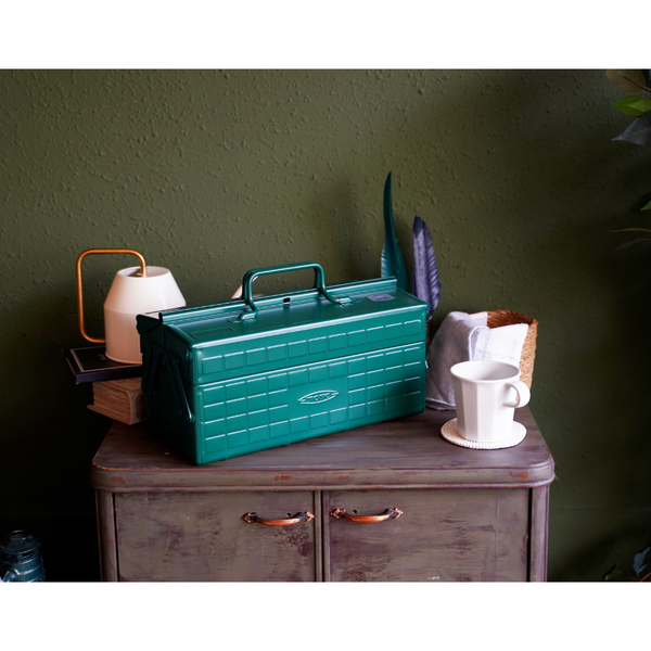 Antique Green ST-350 Cantilever Steel Toolbox