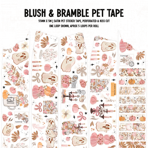 Blush & Bramble Satin Kiss-Cut pet Tape