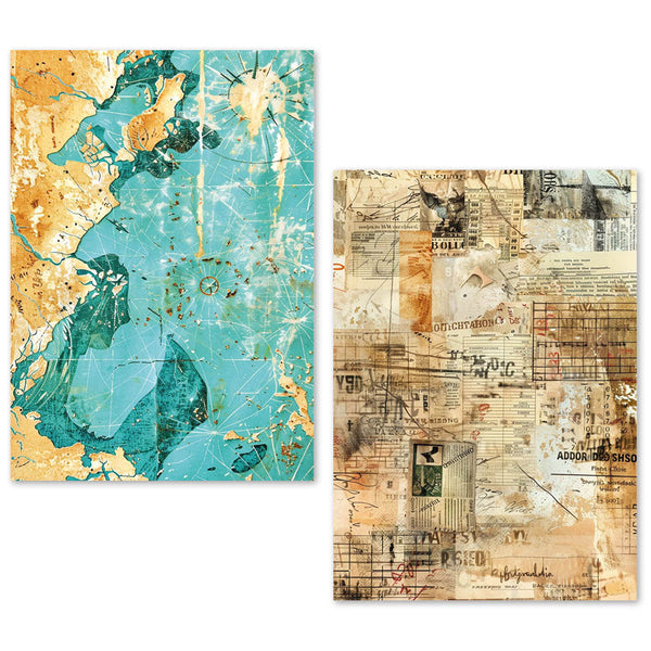 Fragments of Time 24pc A5 Tissue Paper Set