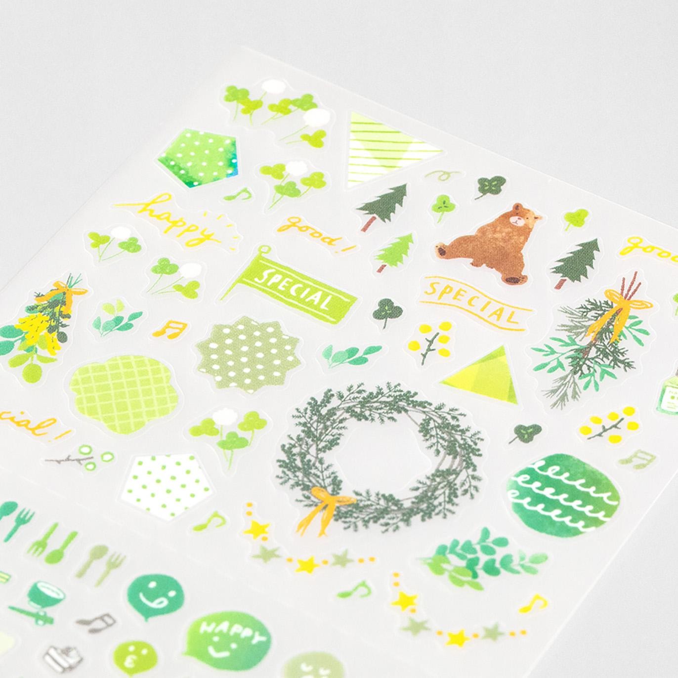 Green Colorway 2561 Sticker Sheet