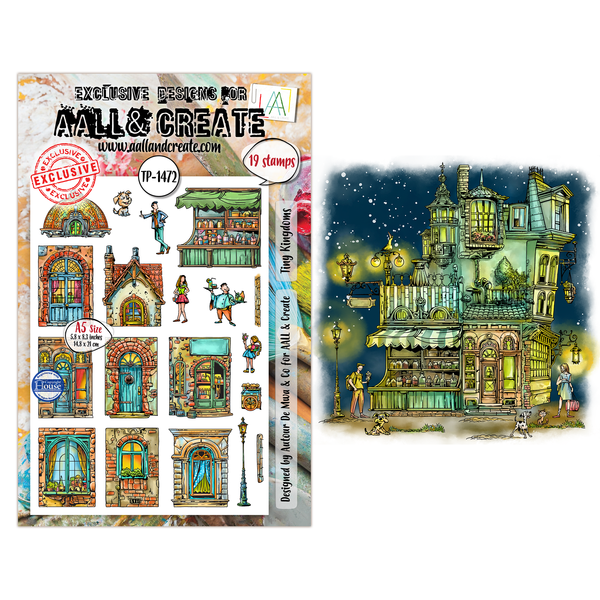 Tiny Kingdoms A5 Stamp Set No. 1472
