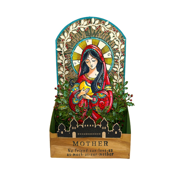 Christmas Mother Mary Clear Stamp Set | Quiet Grace