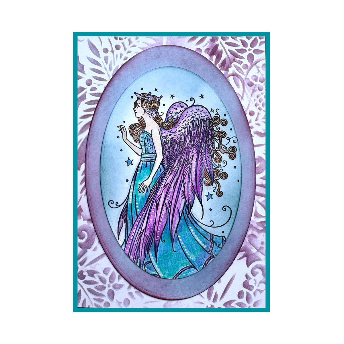 Seraphina Christmas Angel Clear Stamp Set