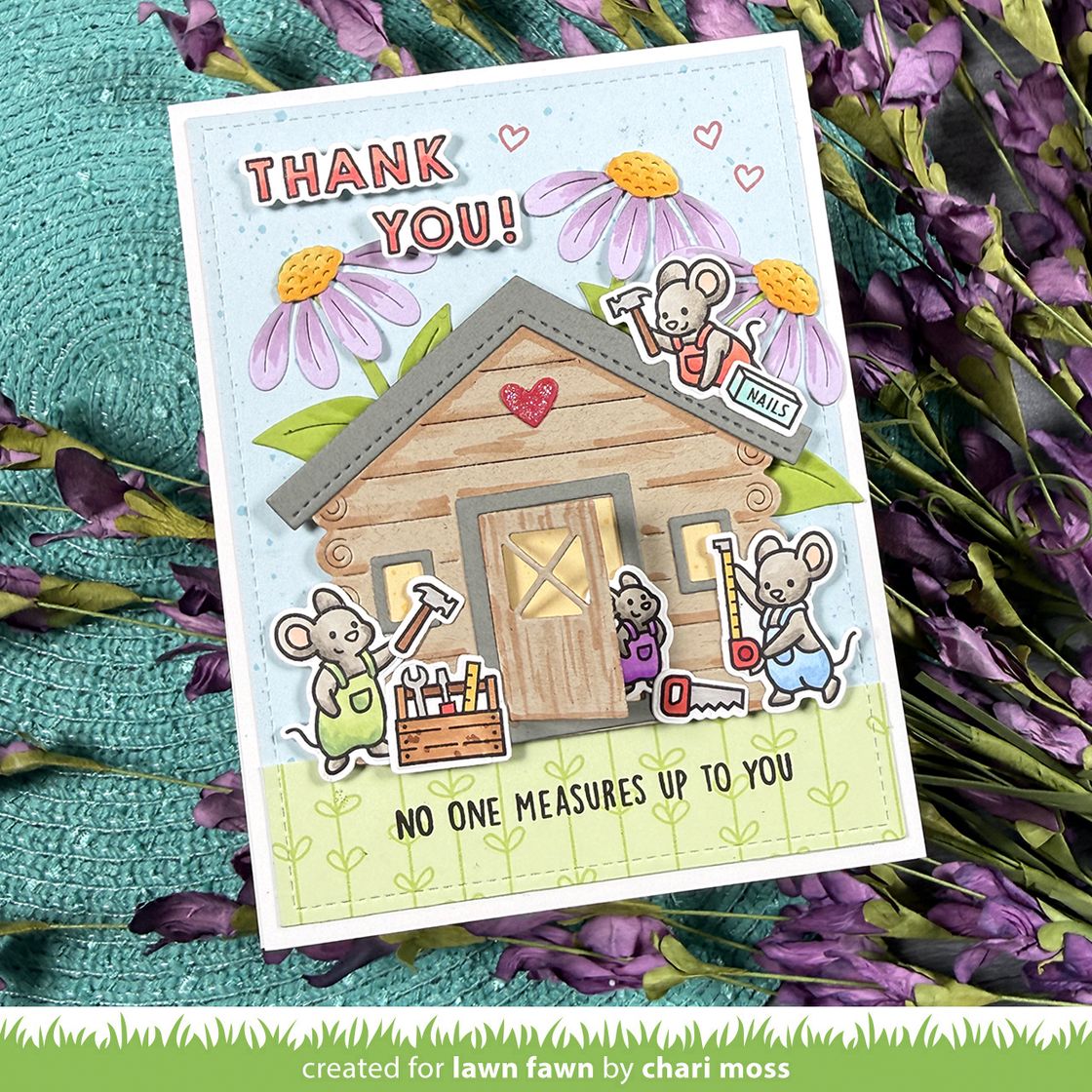 Mice Tools Stamp + Die + Stencil Bundle