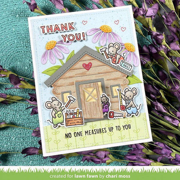 Mice Tools Stamp + Die + Stencil Bundle