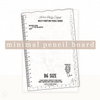 Clear Multi-function Journaling Pencil Board