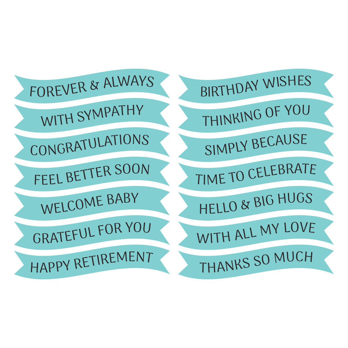 Signature Sentiments Press + Foil Plate & Die Set