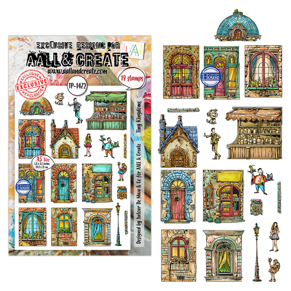 Tiny Kingdoms A5 Stamp Set No. 1472
