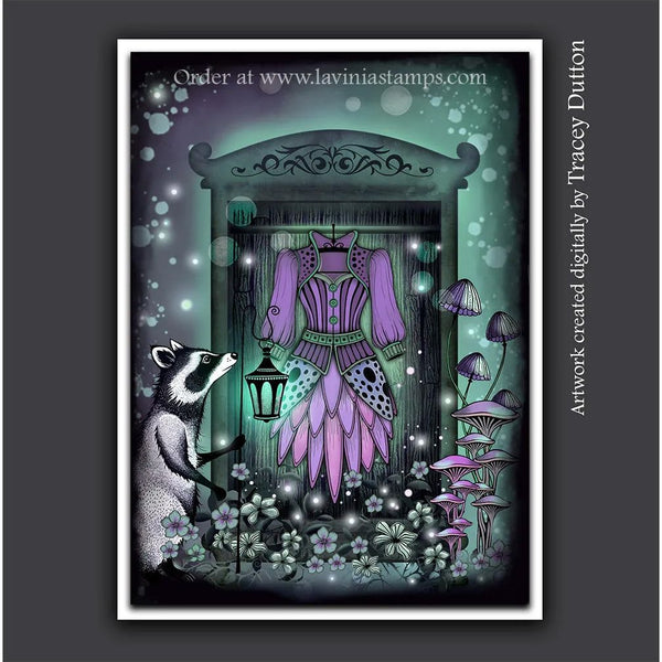 Roselles Tulle Stamp