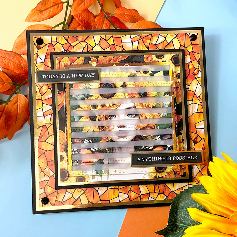 Square Striped Panel Die Set | Moonstone Dies