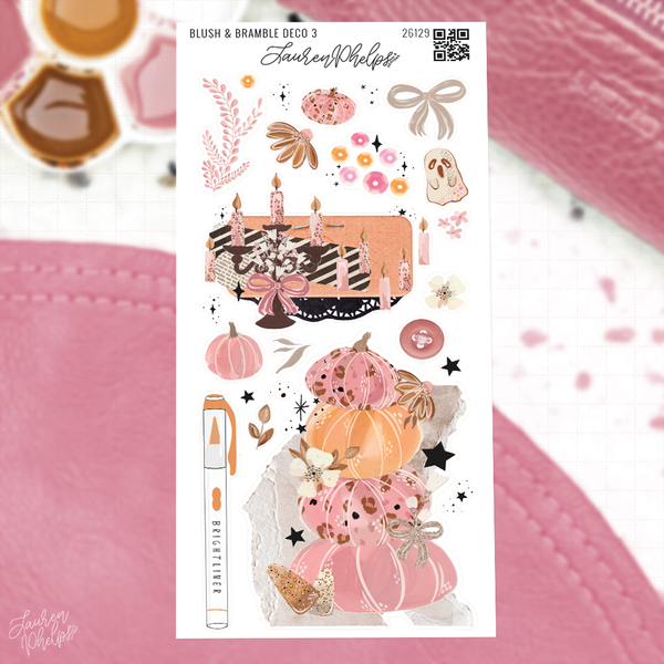 Blush & Bramble Deco 3 Sticker Sheet