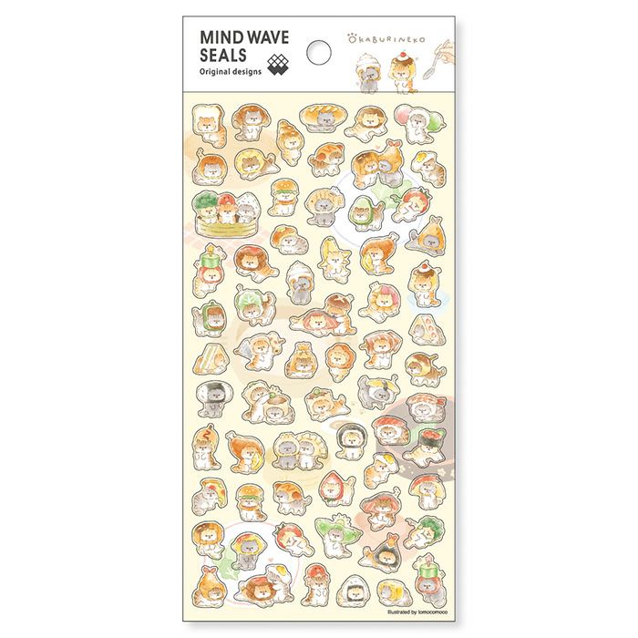 Okaburineko Mini Sticker Sheet