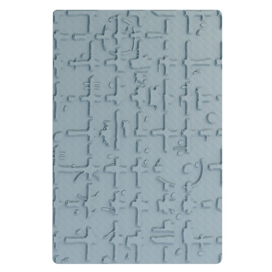 Grid Graph Multi-Level Embossing Folder | Seth Apter
