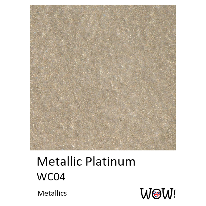 Super Fine Metallic Platinum Embossing Powder