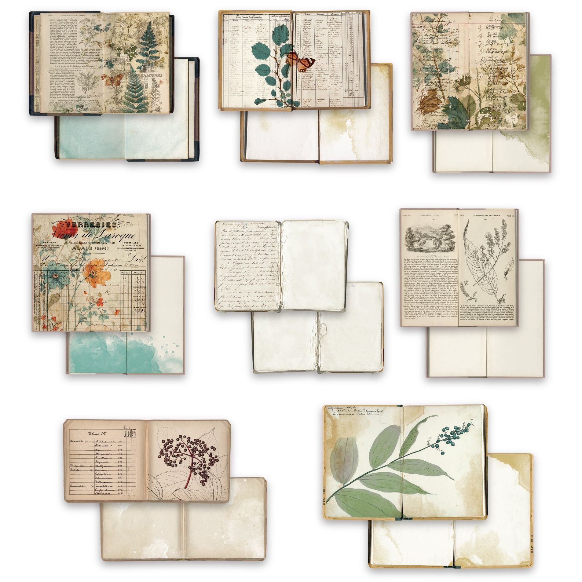 Amber Ledgers Bookmakers Ephemera Pack