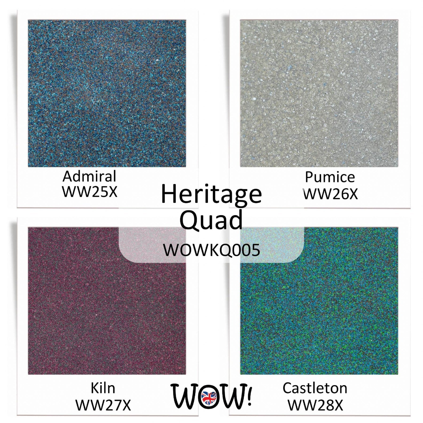 Heritage Quad Embossing Powders | Seth Apter