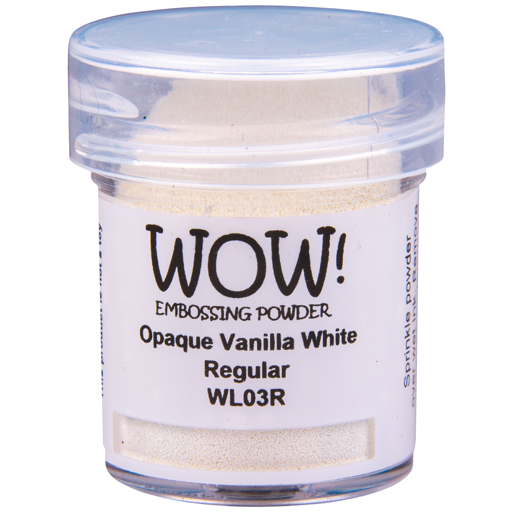 Opaque Vanilla White Embossing Powder