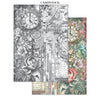 Gardens of Time Junk Journal Book | Backgrounds, Stickers, and Cut-outs
