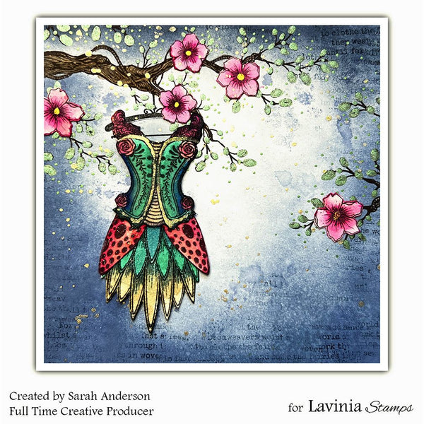 Roselles Tulle Stamp